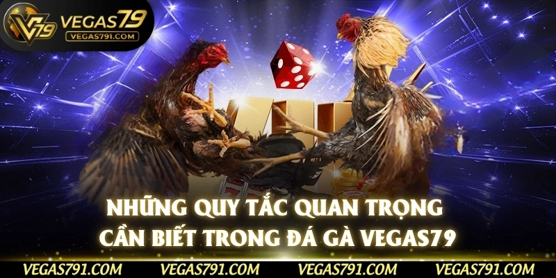 Những quy tắc quan trọng cần biết trong đá gà Vegas79