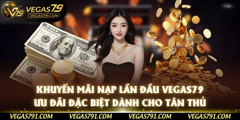 Khuyến Mãi Nạp Lần Đầu Vegas79 - Ưu Đãi Đặc Biệt Dành Cho Tân Thủ