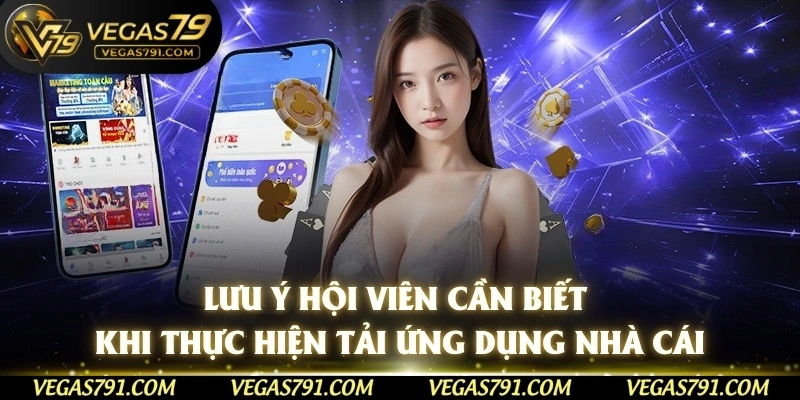 Lưu ý hội viên cần biết khi thực hiện tải ứng dụng nhà cái